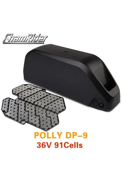 Choice 36V and nickelstrips ChamRider Polly 9 Battery Box, Ebike Case, Batter...