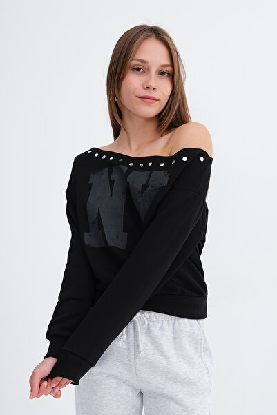 Addax Studded Sweatshirt S10773