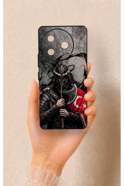 Vip Case Tecno Camon 30 Pro 5g Compatible Turkish Warrior Patterned Silicone ...