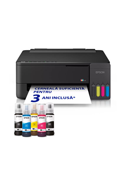 EPSON Imprimantă multifuncțională cu jet de cerneală EcoTank L1350 CISS A4 Co...