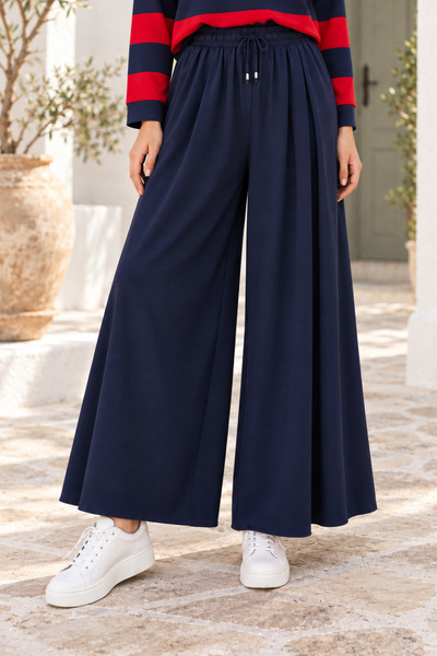 unika boutique Trousers - Multicolor - Wide leg