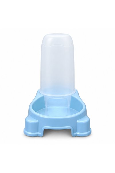 AKDC Plastic Pet Food Feeder Light Blue - 25×25cm