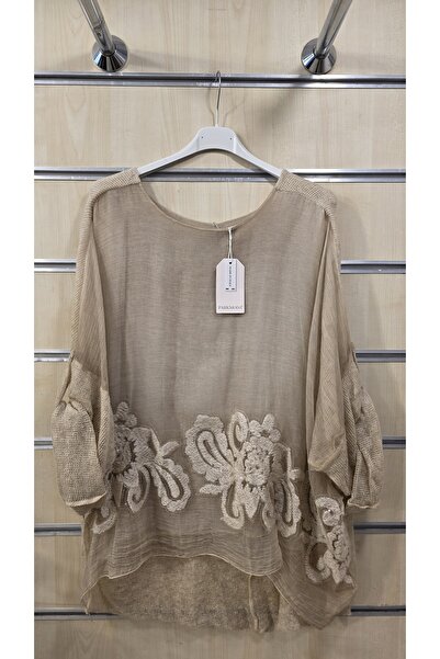 Park Moda Blouses - Beige - Regular fit
