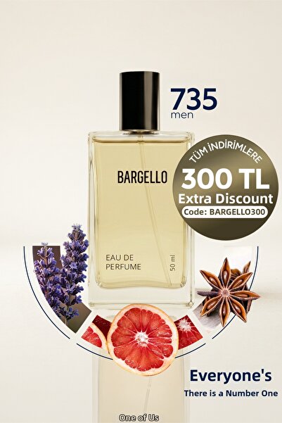 Bargello 735 Men's Perfume Edp Fresh 50 ml