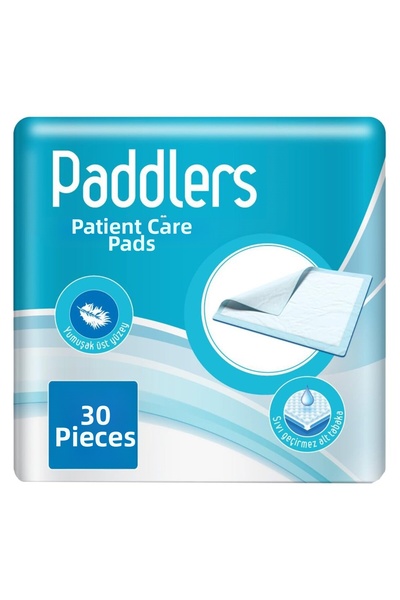 Paddlers غطاء حماية لسرير العناية بالمرضى 60x90 سم 30 قطعة - مقاوم للسوائل، ع...