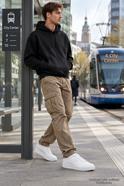 Puma حذاء رياضي CRT-8265 للرجال باللون الأبيض مريح للاستخدام اليومي، حذاء ريا...