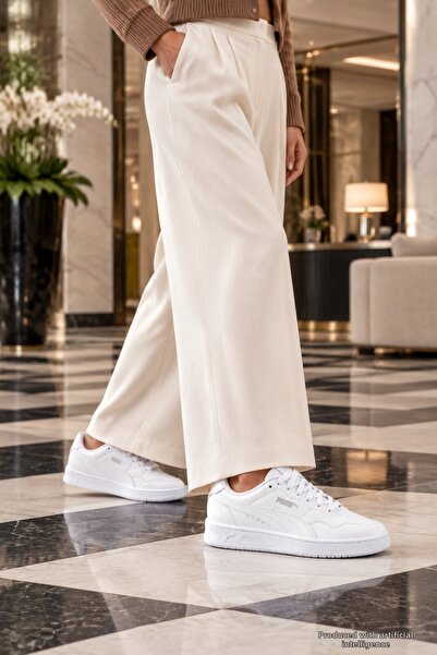 Puma CR-3441 Γυναικεία παπούτσια sneaker με λευκή ανατομική σόλα καθημερινής ...