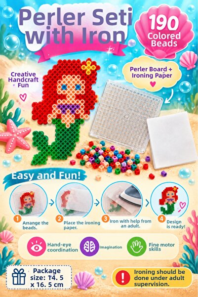 ASTRALTECH Princess Iron-On Bead Set