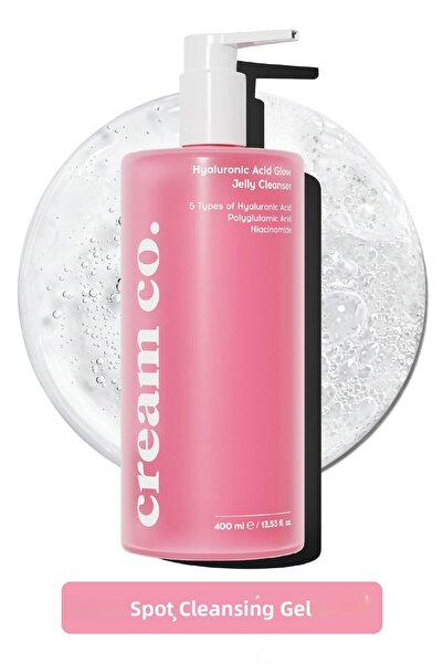 Cream Co. Hyaluronic Acid Facial Cleansing Gel |   400ml |   Moisturizer |   ...