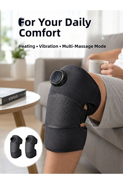 Lisinya 3-Level Vibrating Heated Knee Care Massager New Generation -