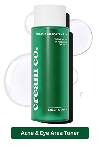 Cream Co. Anti-Acne Pore Tightening Bha Pha Niacinamide Tonic |   Purifying |...