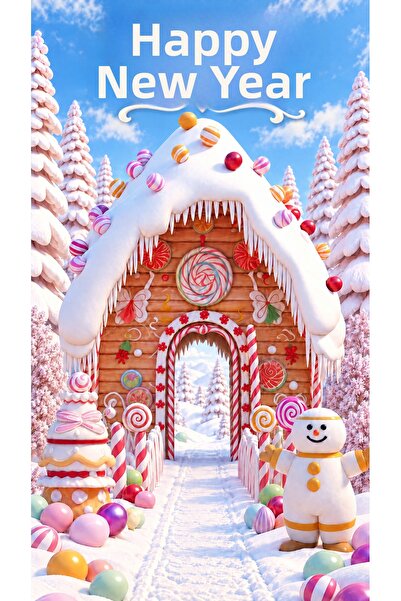 PROMISEBACKDROP2 خلفية قماشية ذات طابع عيد الميلاد، ترحيب بالعام الجديد، لالت...