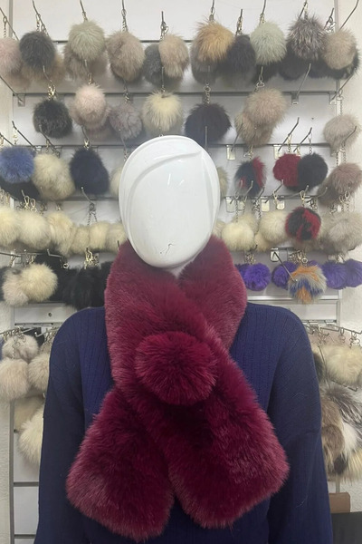 A&CKÜRK Ponpon Scarf