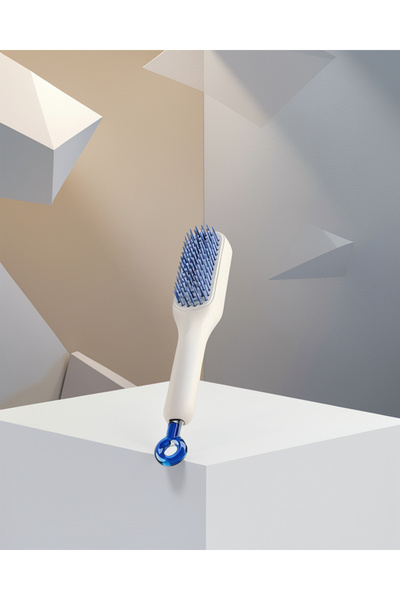 Generic Brand Self-Cleaning Hair Comb 22X4 cm