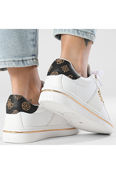 Guess Stew Women's White Sneaker Flpstwele12-White
