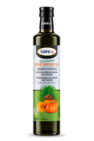 Care Up Organik Soğuk Sıkım Kabak Çekirdeği ( Saw Palmetto ) Yağı 250 ml