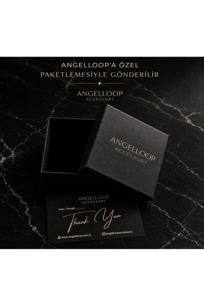 angelloop Silver Y Necklace with Elevator Pendant- Stainless Steel Long Chain Necklace-75 cm