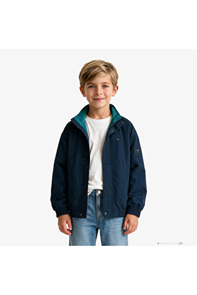 Tommy Hilfiger Flag Çocuk Renkli Ceket