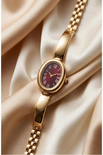 Spectrum Gold Kadın Kol Saati – Zarif Taşlı Tasarımlı Şık Bileklik Saat