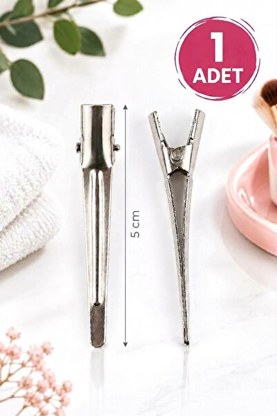 irtihal 1 adet alüminyum saç pensi - fön pensi - bigudi ve toka pensi