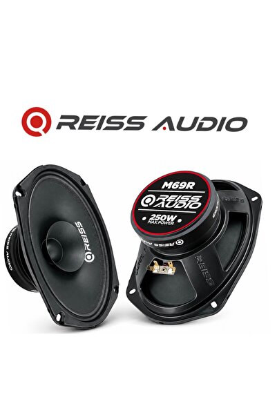 Reiss Audio Rs-M69R Deprem Serisi (KUTUSUZ) Oval 6x9 Oto Midrange Hoparlör Çi...