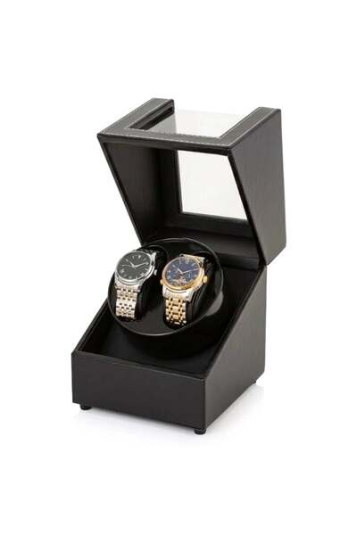 iUni Automatický natahovač hodinek, Watch Winder 2, Černá