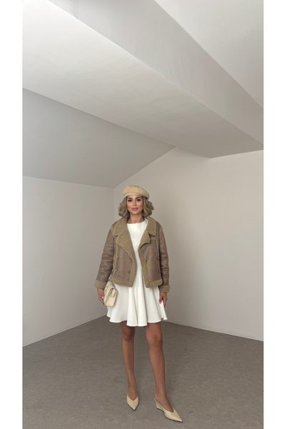 Nesil Four Button Biker Coat