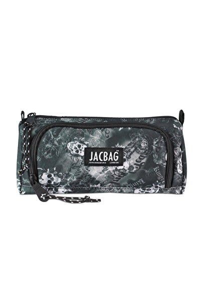 Jacbag PRIME XL-LASTİK AYRAÇLI İKİ BÖLMELİ KALEM KUTUSU
