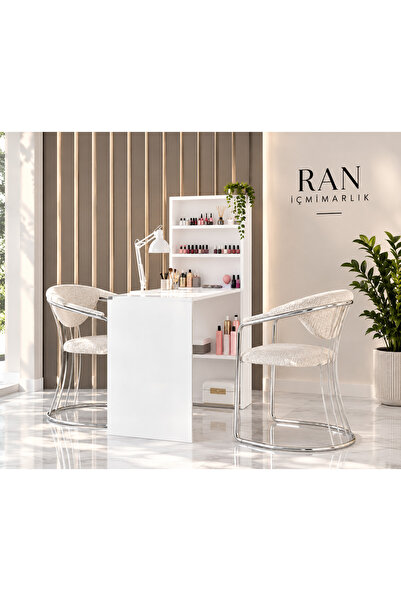 RAN LOVE Inci Manikür Masası,protez-tırnak Masası