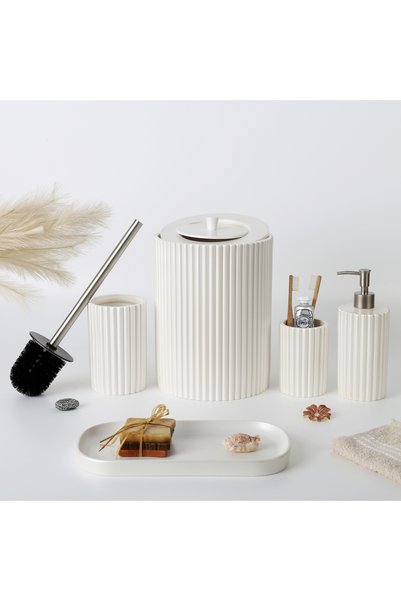 Selim Velora Bathroom Set İnci