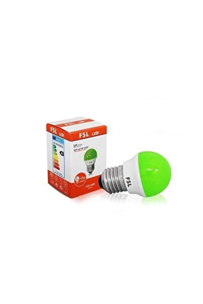 LightPlanet Bec LED E27 G45ZD 2W Verde