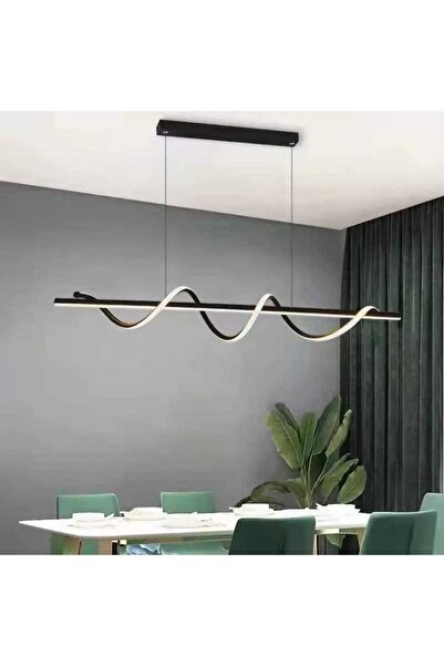 LightPlanet Lustră suspendată LED modernă cu telecomandă, 100 x 100 x 29 cm