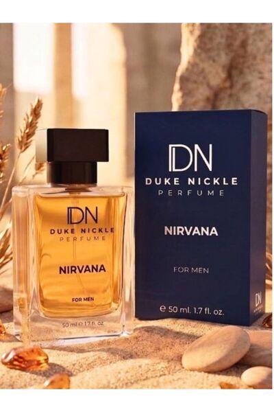 Duke Nickle Nirvana Odunsu Fresh Aura Bergamot Ve Çam Notaları Erkek Parfüm 5...