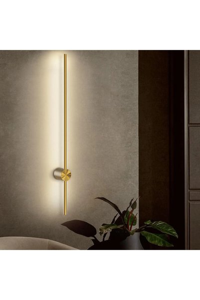 LightPlanet Aplică LED rotundă, Ø100 cm, auriu