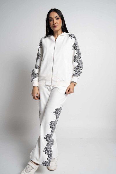 mica Floral Print Trousers