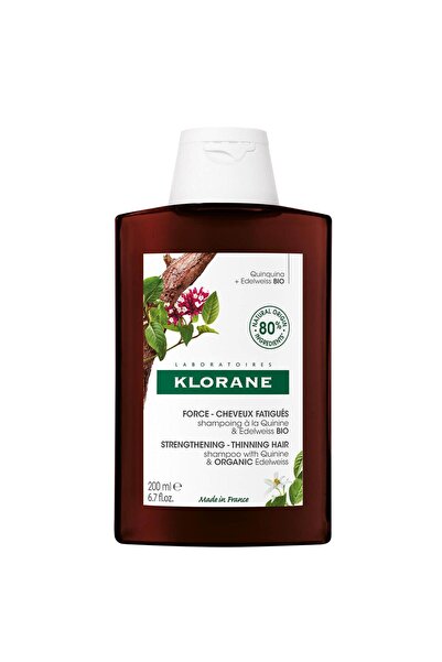 Klorane Șampon BIO Quinine și Edelweiss, 200 ml