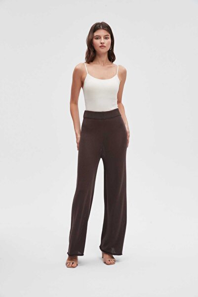Livia Solid Wide-Leg Pants