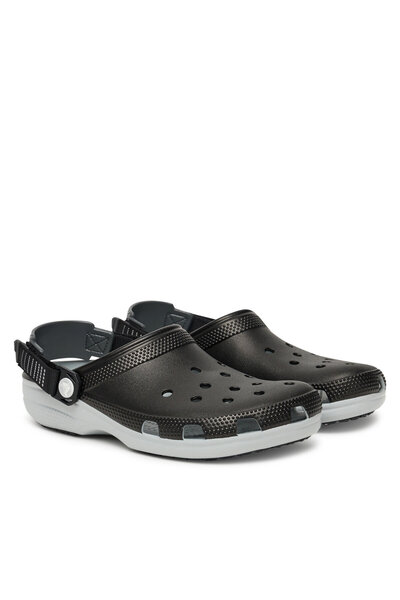 Crocs Șlapi negri unisex, Saboți clasici Turbo 211287