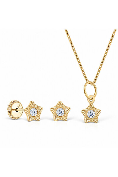 MOSV Set de bijuterii cu diamante pentru copii