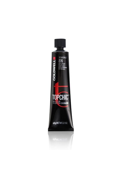 GOLDWELL TopChic, Vopsea de păr permanentă, 8N Blond deschis, 60 ml