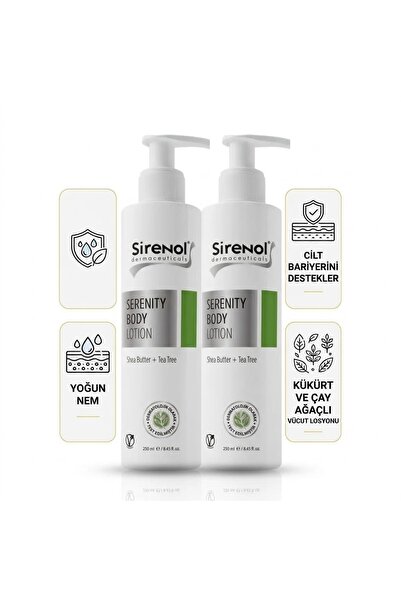 Sirenol لوشن الجسم سيرينيتي مجموعة من قطعتين 250 مل / 250 مل