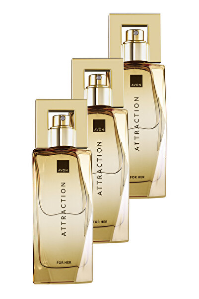 AVON Attraction Kadın Parfüm Edp 50 Ml. Üçlü Set