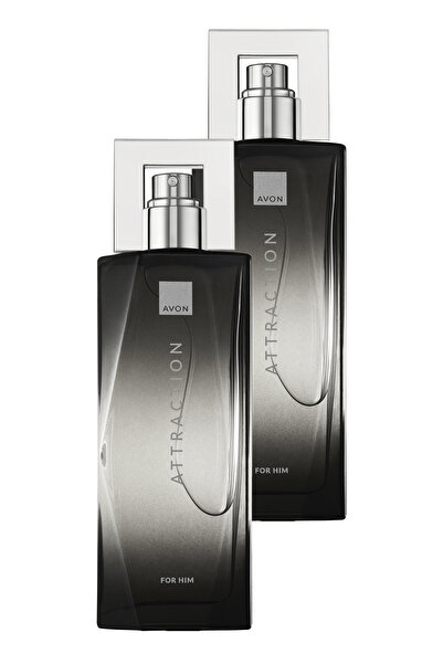 AVON Attraction Erkek Parfüm Edt 75 Ml. İkili Set