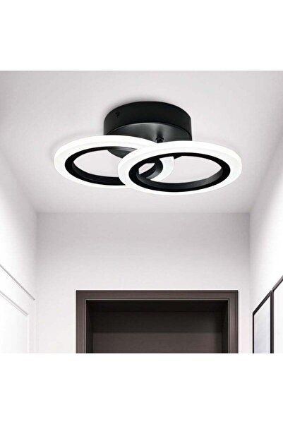 edc LED Chandelier 1+1 Circle Design Brown Equivalent 300W Remote Control 400...