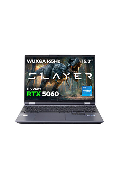Game Garaj Slayer X5T2-5060 C3 Intel Core i5 14450HX 32GB RAM 1TB SSD RTX5060...
