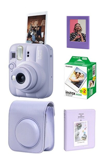 Fujifilm Instax Mini 13 Fotoğraf Makinesi-20li Film Pvc Albüm Çanta Mıknatısl...