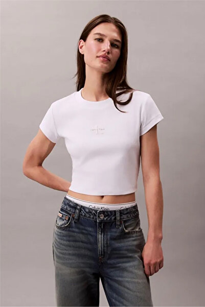 Calvin Klein Γυναικεία λευκά μπλουζάκια