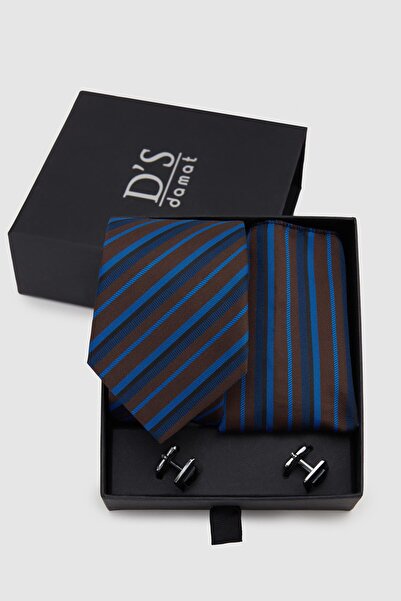 D'S Damat Σετ αξεσουάρ Ds Damat Standard με γραβάτα, μαντήλι και μανικετόκουμπα