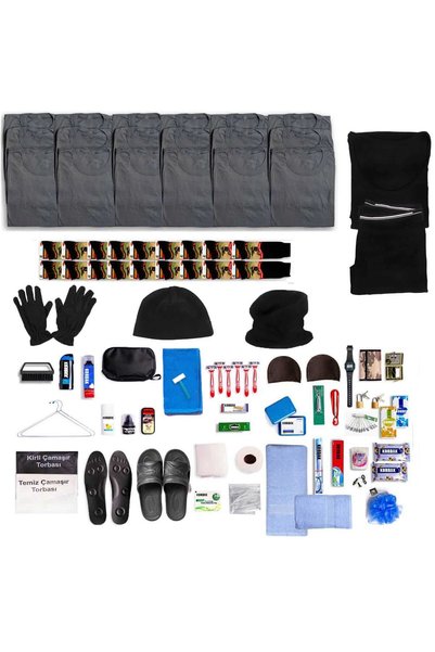 KORDAK 18-Piece Winter Aviator Military Set - All-Inclusive Bedelli Kutahya Aviator Supplies