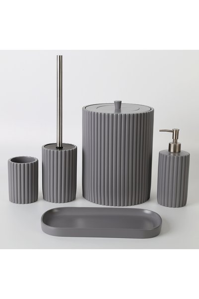 Selim Velora Bathroom Set Gray